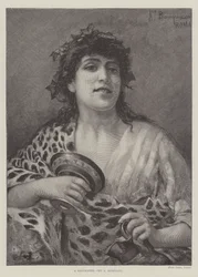 A Bacchante